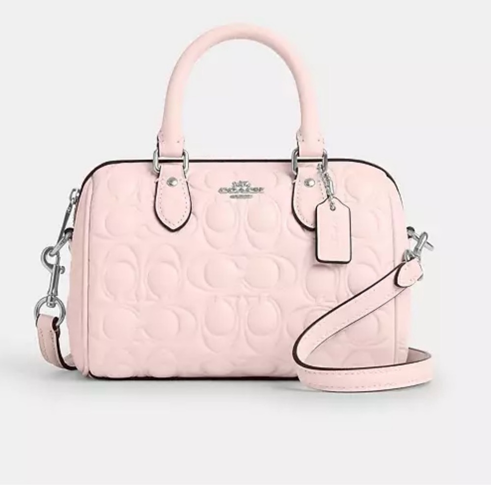 NWT- Coach Mini Rowan Crossbody Bag in Signature Leather